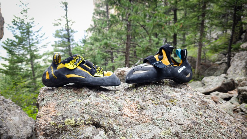 climbing shoes - let&#039;s look at toe angles: the higher volume toe box on the boostic r...