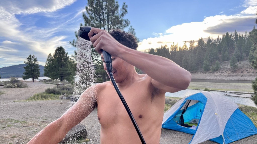 spopal 6000mah rechargeable - the spopal has good water pressure and spray coverage for the price.