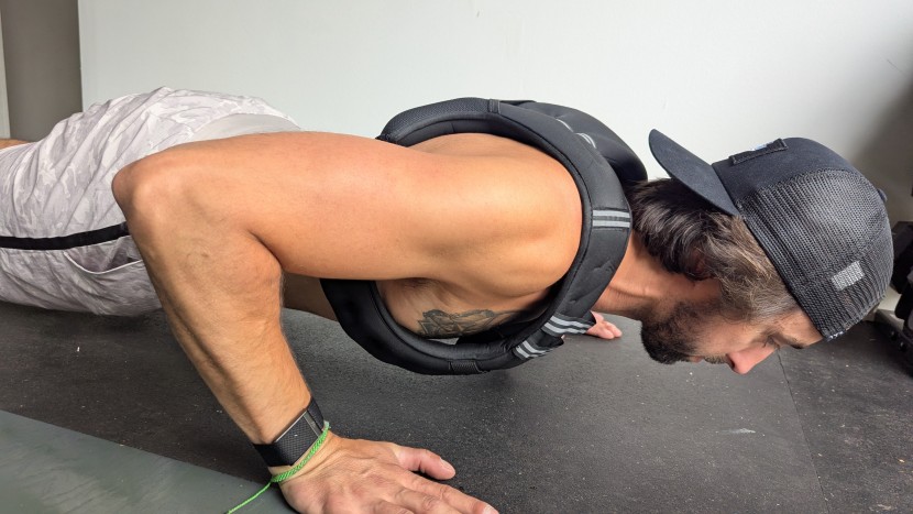 henkelion weighted vest - the 12-pound version of the henkelion was slim to wear, and we had...