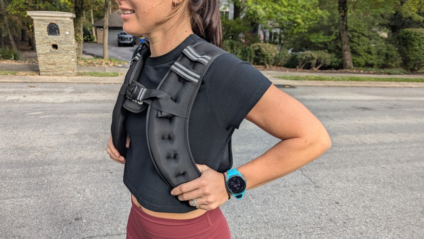 even cinched to its tightest, the chest strap didn't help secure the...