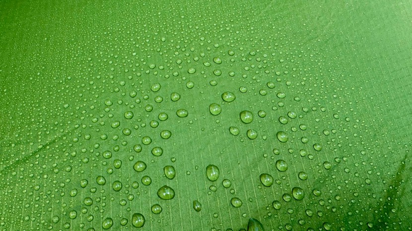 3f ul gear lanshan 2 pro - the sil-nylon 20d rainfly fabric does a great job of beading up...