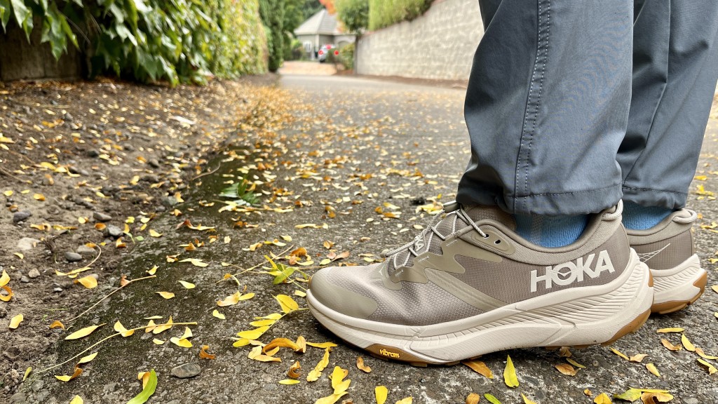 hoka transport - the hoka transport can pull double duty as a casual town shoe and a...