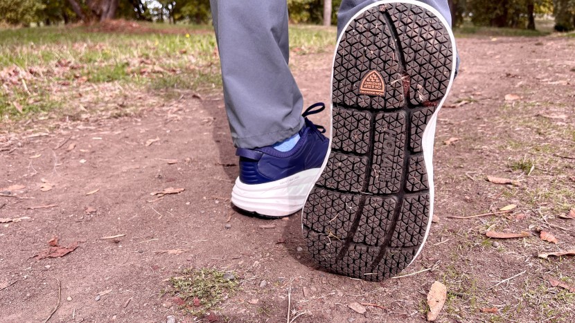 hoka bondi sr - traction on dirt and uneven terrain is a little less reliable. the...