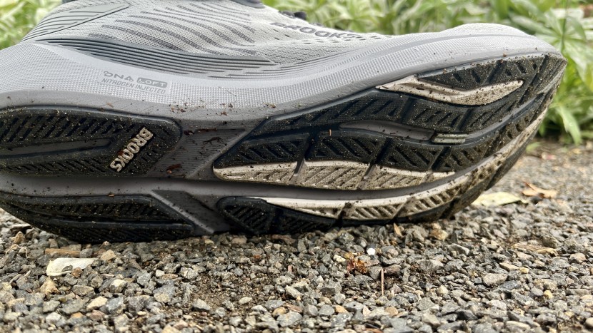 brooks ghost max 3 - the outsole does have some texture to it, but it&#039;s not very deep. so...