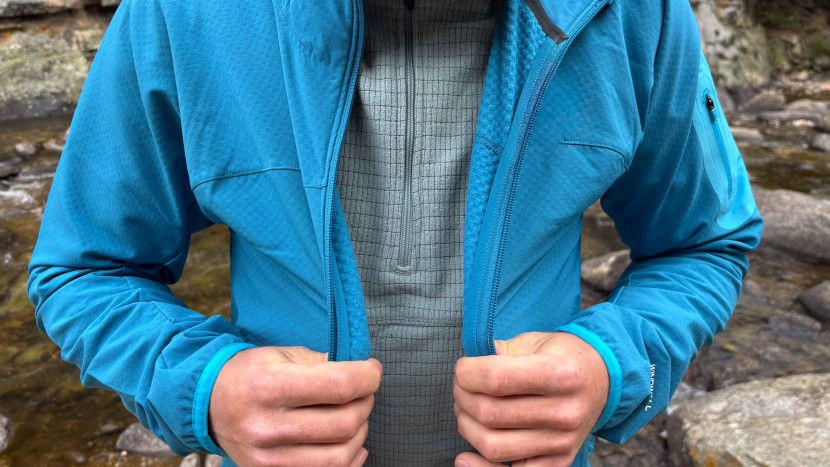 mountain hardwear summit grid hoody - we loved being able to layer more insulation or weather protection...