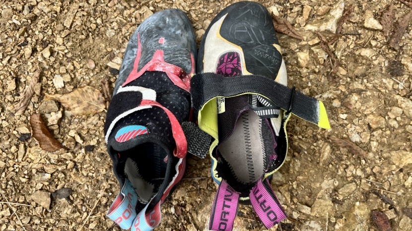 climbing shoes womens - choosing between shoes that are similar in design, like the solution...