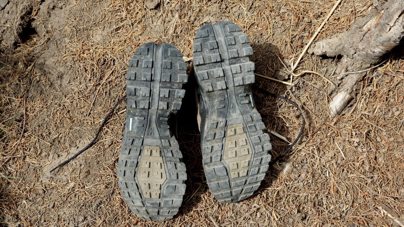 on cloudrock mid waterproof - the lugs aren&#039;t particularly deep, but the extra width of the sole...