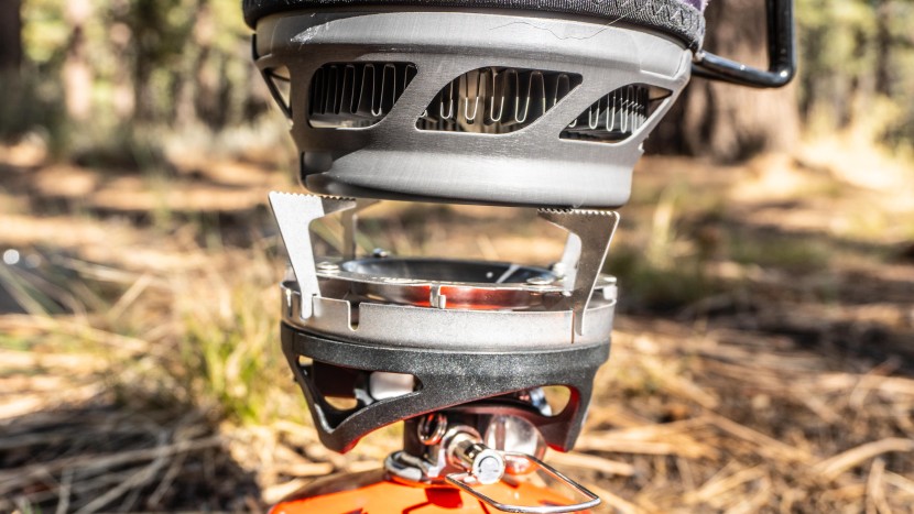 whether using a pot or a skillet, the minimo's suspension system can...