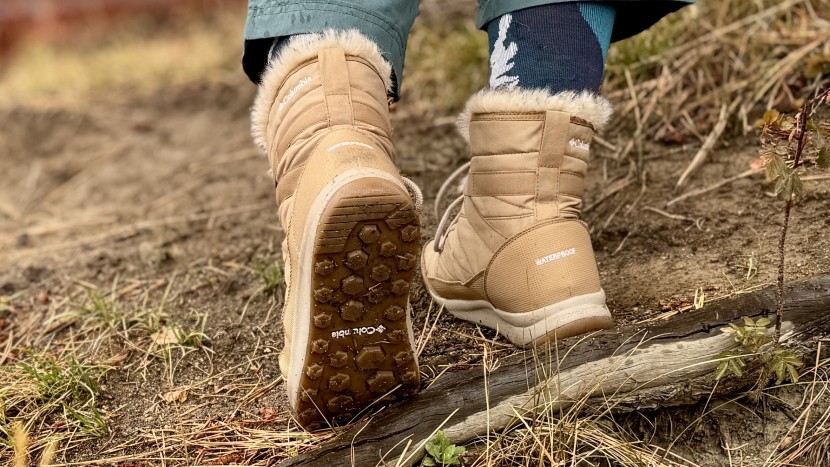 columbia minx shorty iv for women - the lug depth isn&#039;t deep enough to really perform in very muddy...