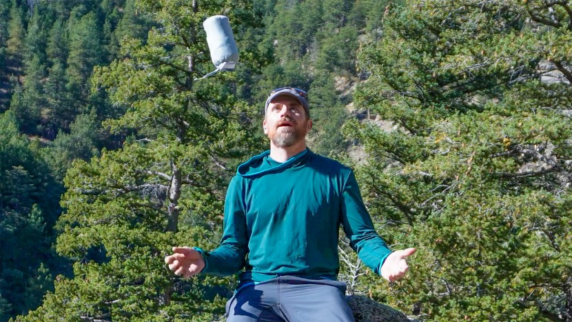 the nemo tensor elite passes the, "toss-ability test"