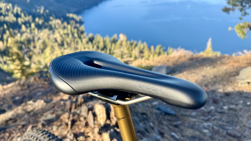 ergon sm pro men - available with steel and titanium rails, the latter saves you some...