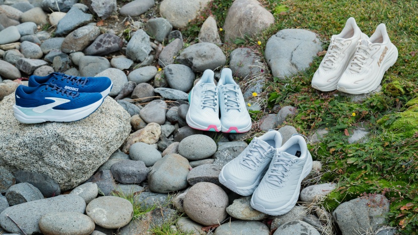 walking shoes womens - after spending time on flat and uneven terrain, we were able to...