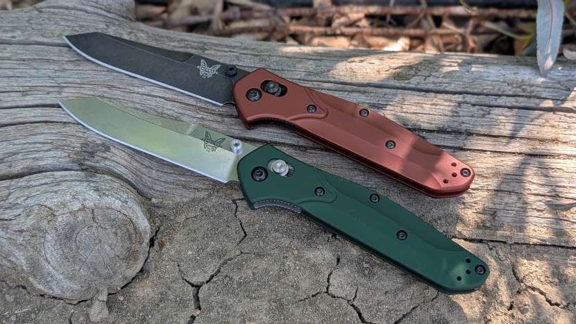 benchmade 940 osborne - comparing osbornes: the &#039;upgraded&#039; burnt orange &amp;amp; magnacut...