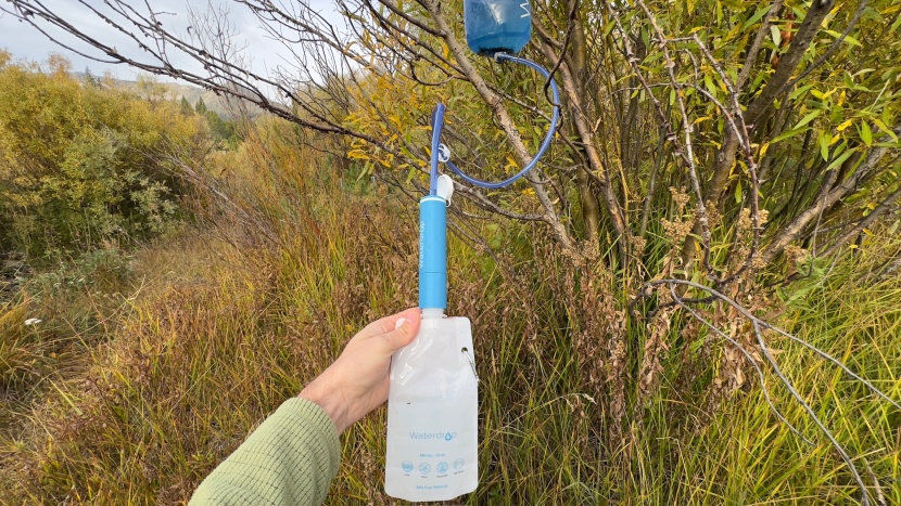 backpacking water filter