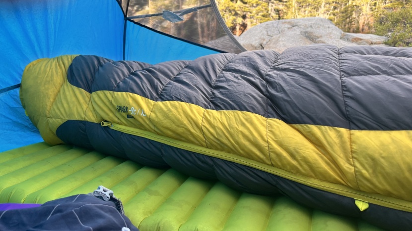 sleeping bag - if you plan to sleep in temperatures near the bottom of your...