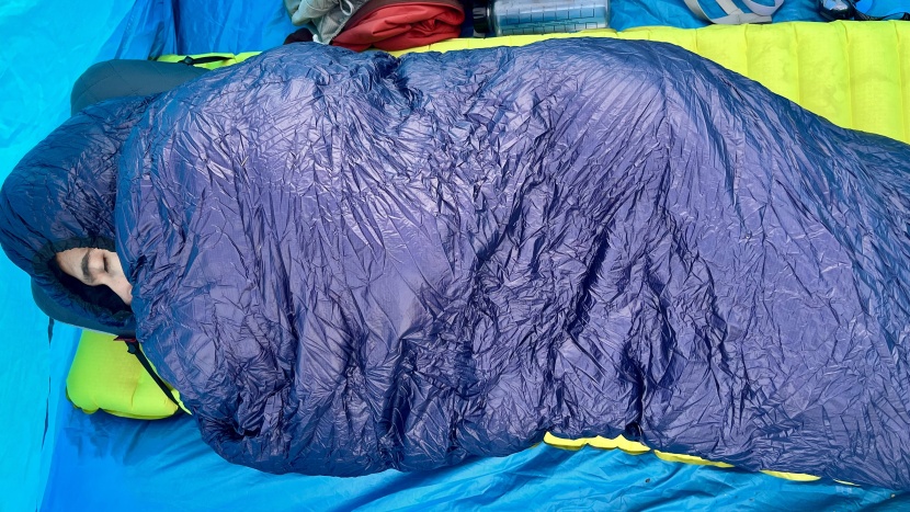 unlike many mummy-style backpacking bags, the megalite is...