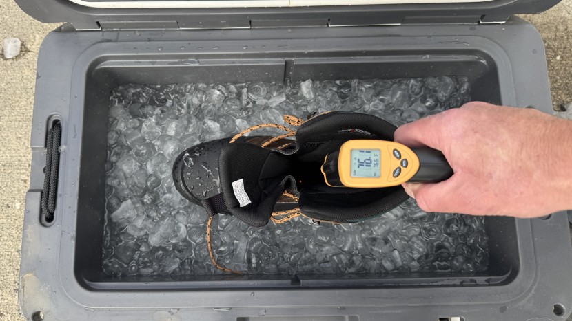 winter boots men - by using a laser thermometer, we can objectively analyze how quickly...