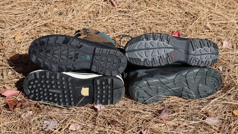 while most winter boots use softer rubber compounds for improved...