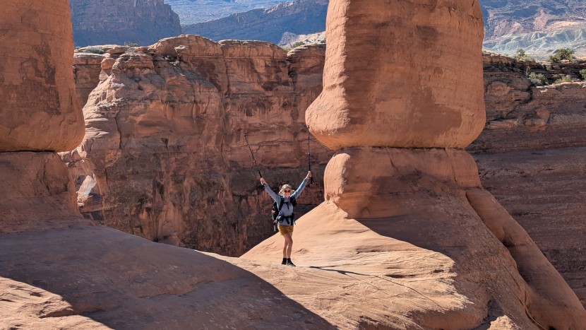 montem ultra strong - we appreciated the rubber tips for leave no trace on delicate desert...