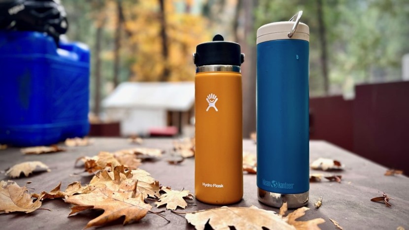 water bottle - both the hydro flask wide mouth and klean kanteen tk wide featured...