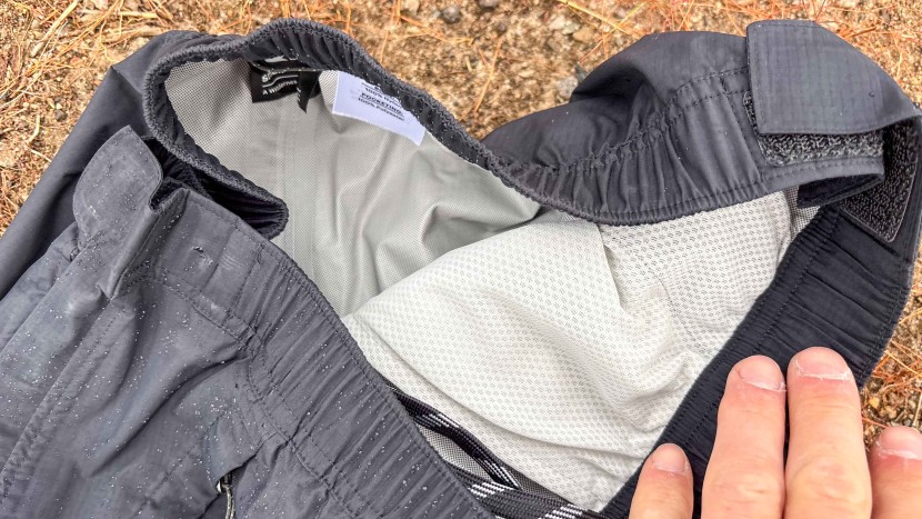 rei co-op rainier - the rubbery liner of the rainier made these less breathable for high...