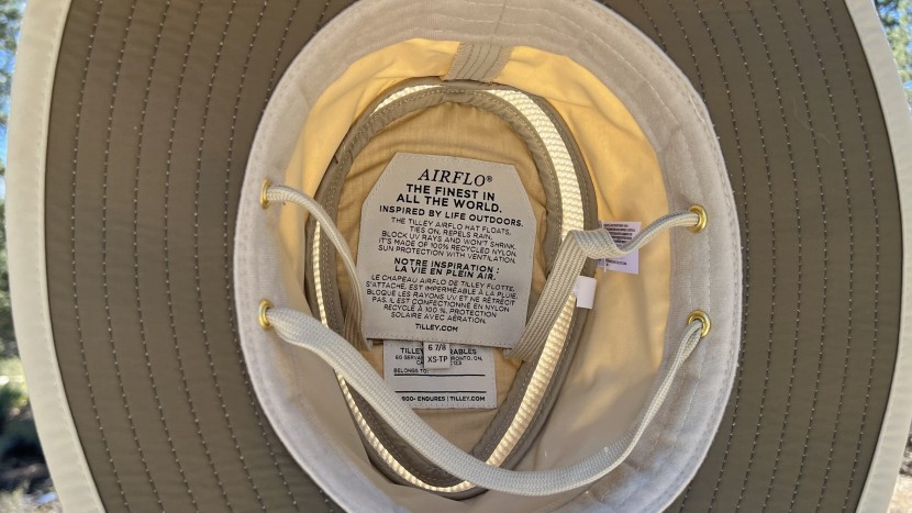 tilley ltm6 airflo - the thick materials don&#039;t breathe well, but the mesh helps some.