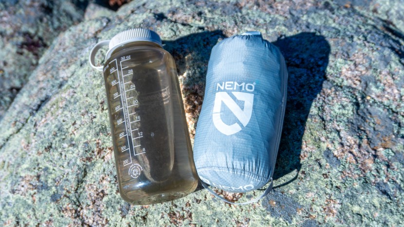 with all of its accessories, the nemo tensor elite packs up to about...