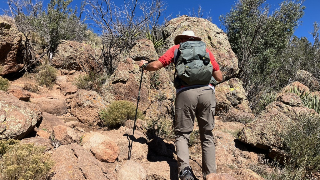 daypack - we pushed each pack on easy, moderate, and difficult hikes to...