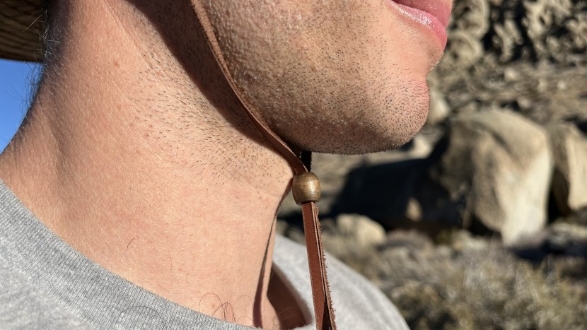 sunday afternoons islander hat - the soft leather chin strap is super comfortable.