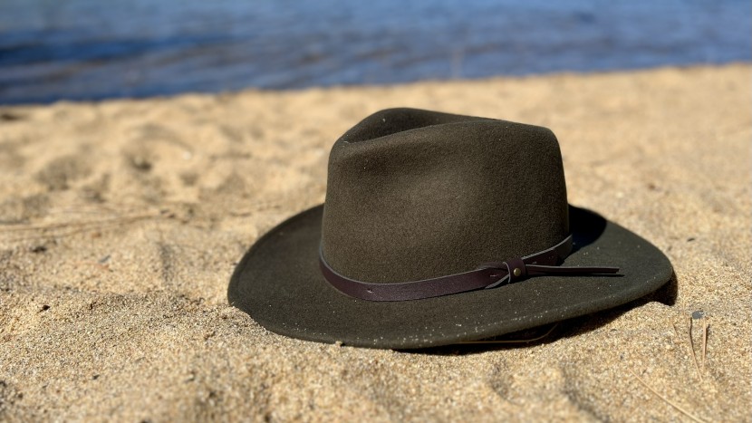 sun hat - the wool on the scala hat has great moisture-wicking capabilities.