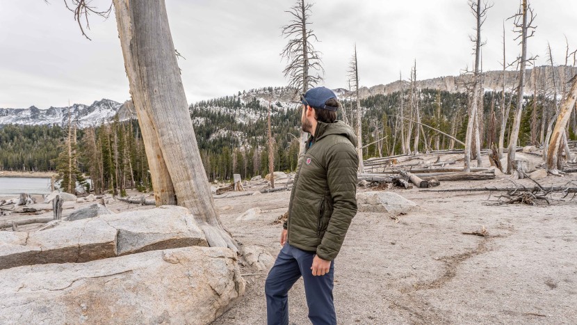 fjallraven expedition x-latt hoodie - this jacket offers a great fit that offered excellent movement...