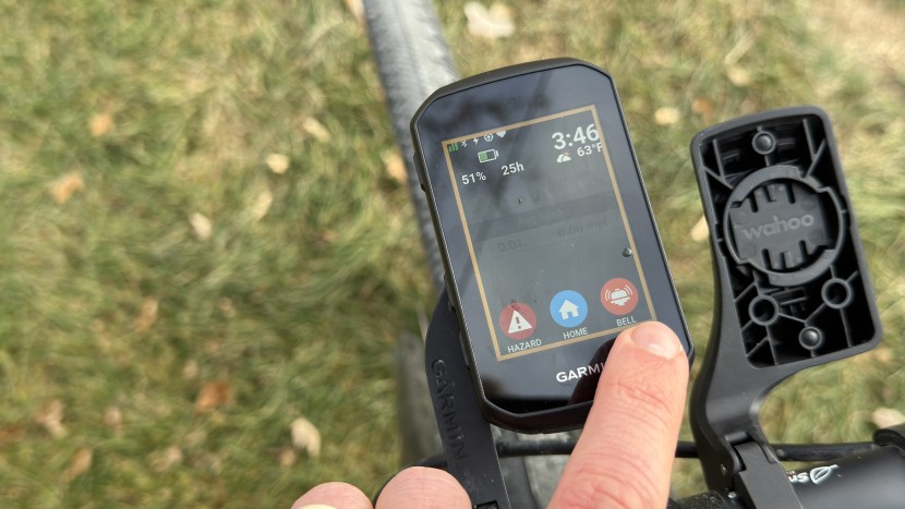 bike computer - to use the bike bell feature on the garmin edge 850 and 1050, simply...