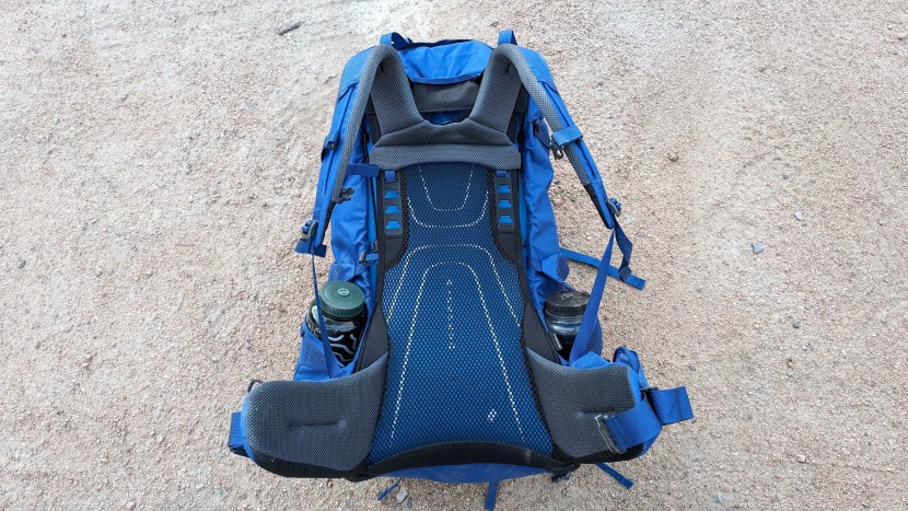 osprey rook 65l - the rook has an adjustable suspended mesh back panel and shoulder...