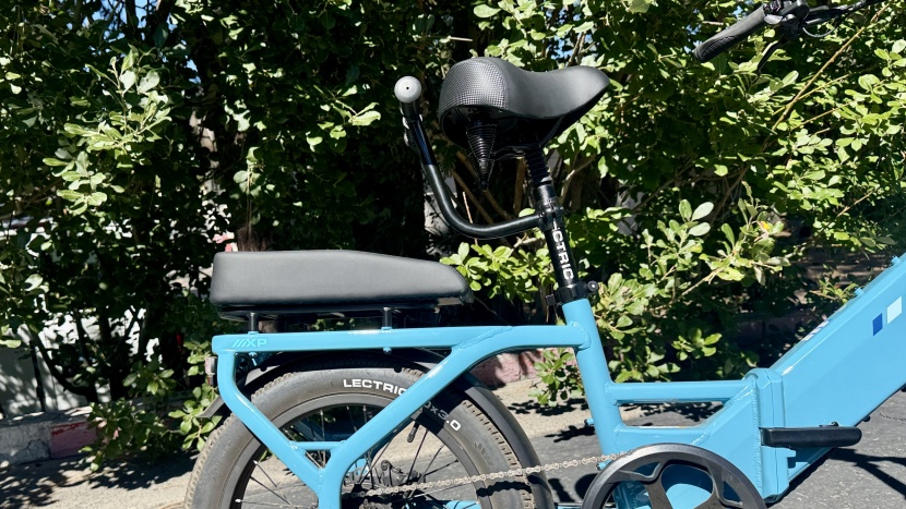 bring a friend! the buddy seat increases the bike's versatility.