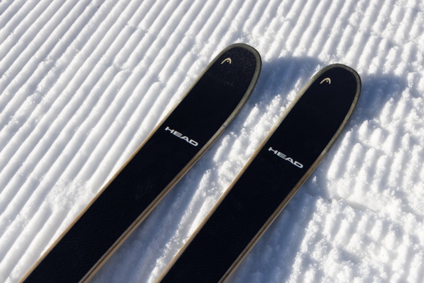 head kore 94 ti - compared to other all-mountain skis, the tip on the kore 94 ti is...