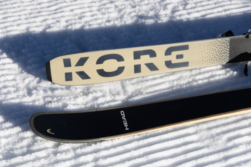 the rocker profile in the tip and tail is much more gradual than in...