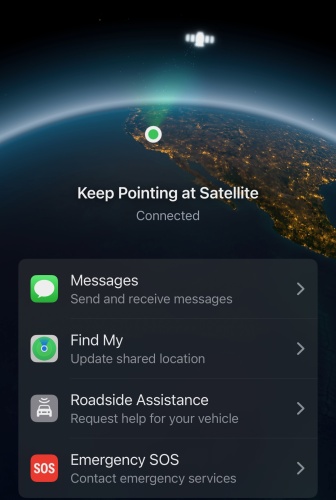 iPhone Satellite Messaging Review