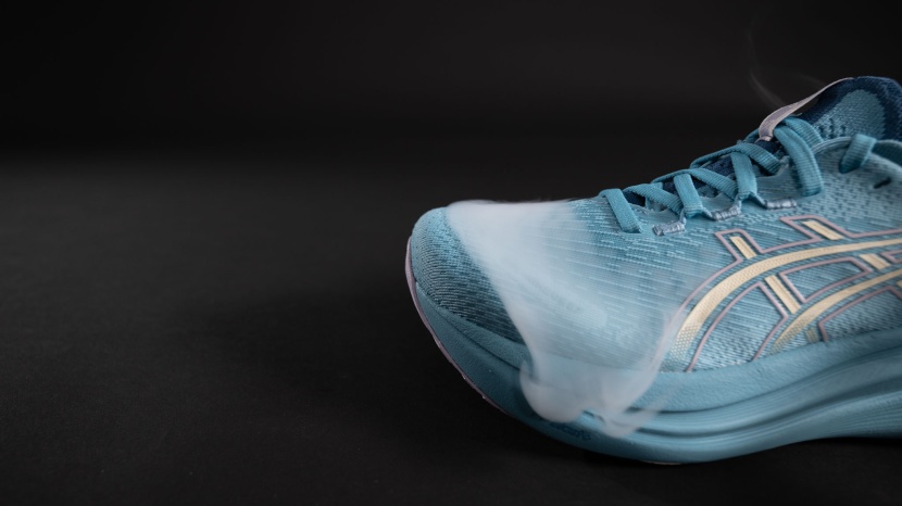 asics gel-nimbus 27 for women - the stretchy breathability of the nimbus's upper helps enhance its...