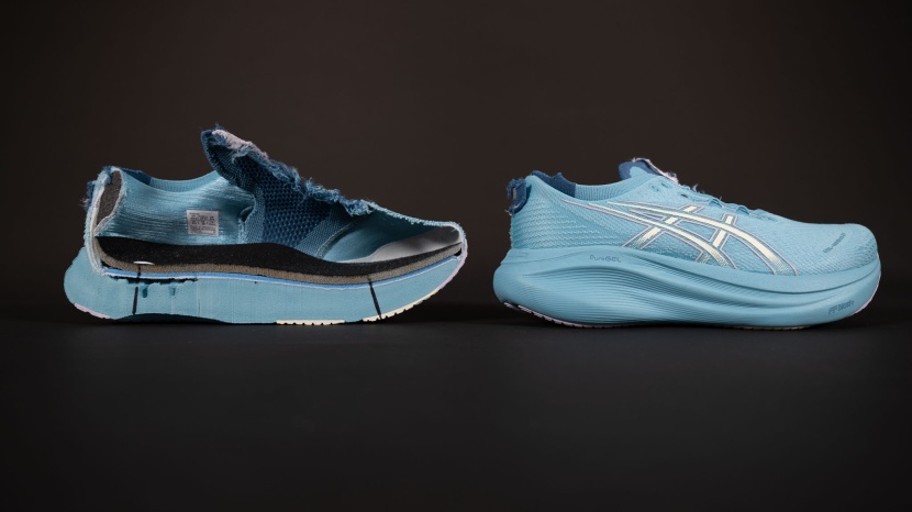 running shoes womens - the asics gel nimbus 27 offers 40 mm of plush cushioning that...