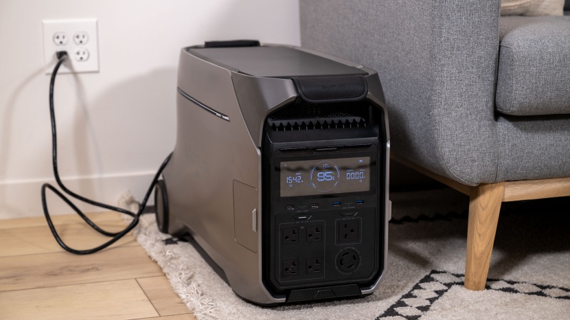 ecoflow delta pro 3 - the delta pro 3's fast charging is invaluable when preparing for...