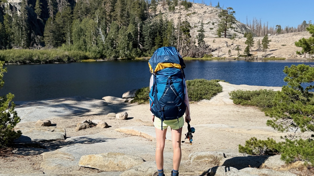 Backpacking Gear List Review (Tor McNamara counting all the fish she will catch in the high country above Lake Tahoe.)