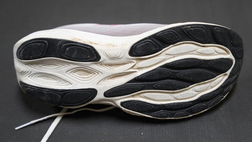 new balance fresh foam x 1080v14 - the large outsole lugs do a decent job on pavement, but there is a...