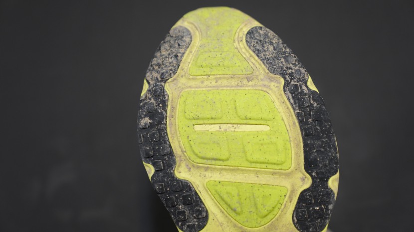 the traction on the vomero is impressive on loose surfaces.