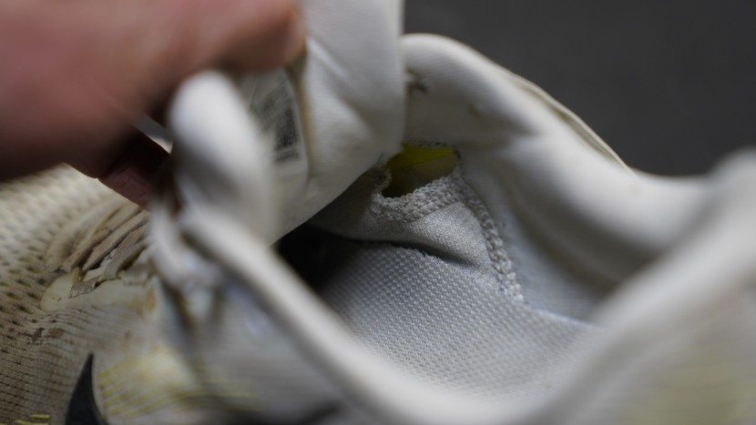 nike vomero 18 - the soft knit upper materials and plush padding on the vomero feel...