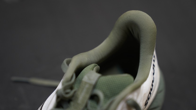 saucony ride 18 - the heel cup of the ride 18 is slightly deeper than usual, but...