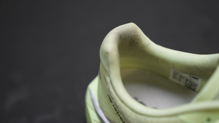 new balance fuelcell rebel v5 - the newly padded and softer heel in the rebel is a significant...