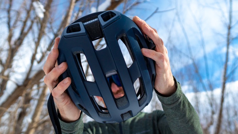 poc ventral air mips - ventilation is more than reasonable on the top of the helmet, with...