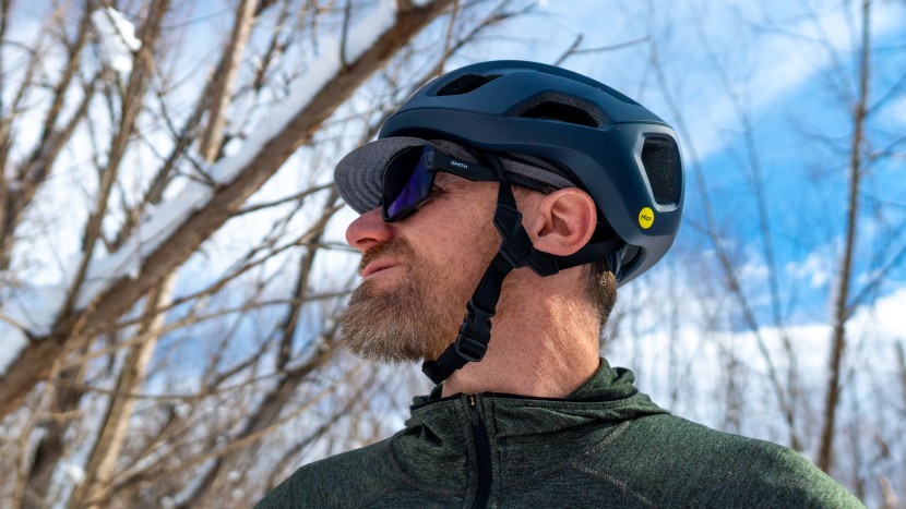 poc ventral air mips - the y-strap under the ear won't slip, but it's not easy to tweak...