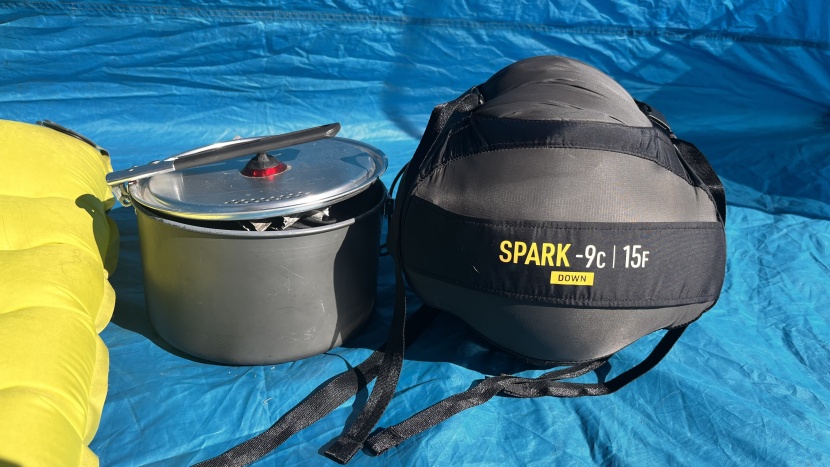 sea to summit spark 15 - the spark has one of the smallest compressed sizes we've tested at 7...