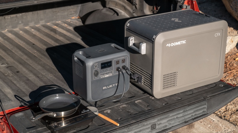 bluetti ac180 - the ac180 has enough power to run our induction stove and electric...